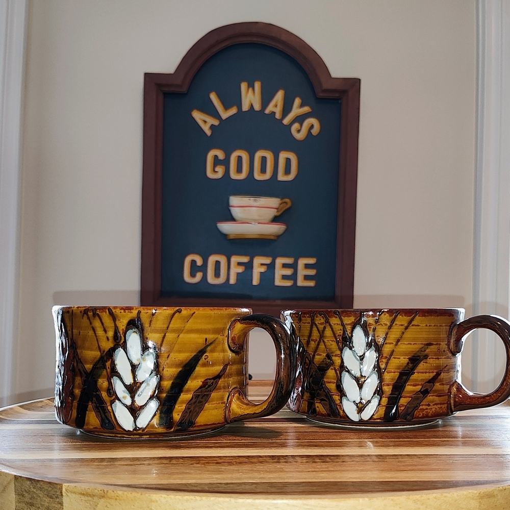 Otagiri Wheat Design Mugs